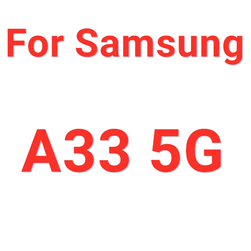 Tempered Glass for Samsung A55 A54 A52 A51 A71 A13 A23 A33 A35 A53 Screen Protector Galaxy A15 A16 A14 A24 A34 A12 A22 A32 A23