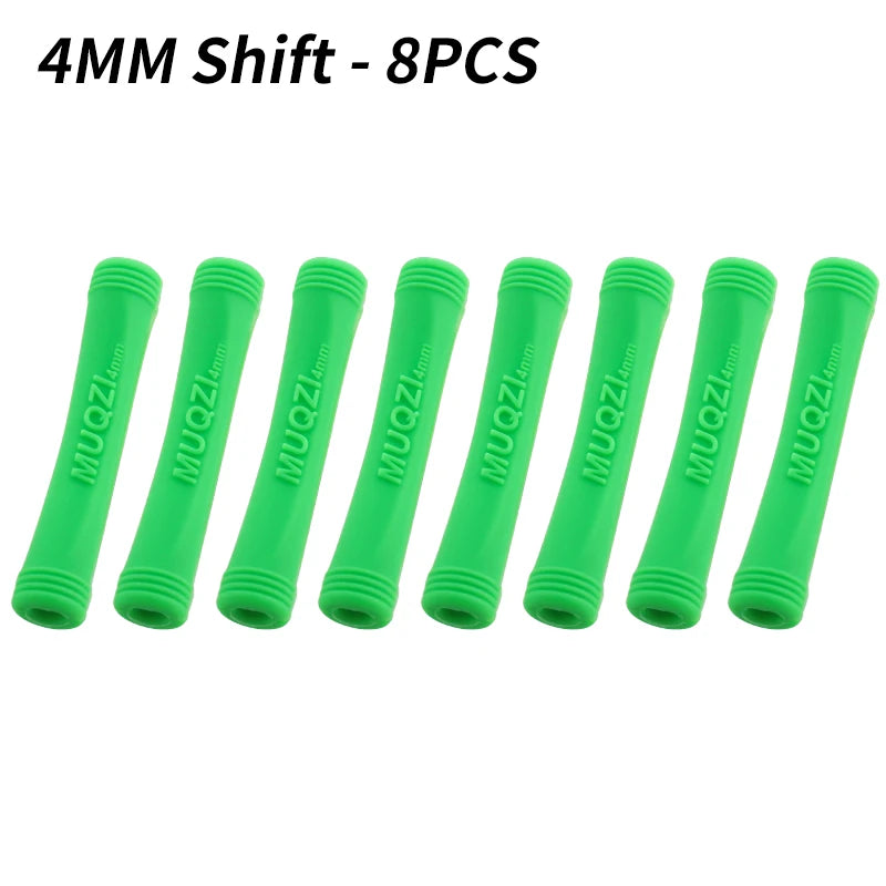 MUQZI 4/8pcs MTB Brake Shift Protection Sleeve Road Bike Frame Cable Housing Line Rubber Protector Cover Bicycle Accessories