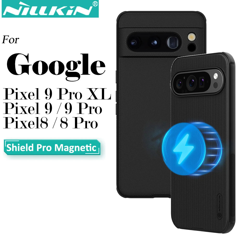 Nillkin For Google Pixel 9 Pro XL Pixel 8 Pro Pixel 9 Pixel 8 Matte magnetic phone case Anti Fingerprint Shockproof Back Cover