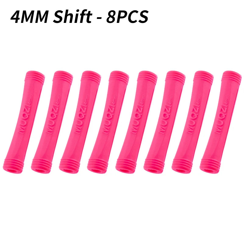 MUQZI 4/8pcs MTB Brake Shift Protection Sleeve Road Bike Frame Cable Housing Line Rubber Protector Cover Bicycle Accessories