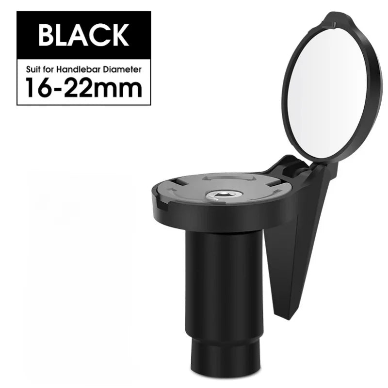1 Pair Bicycle Rearview Mirror Universal Adjustable Convex Mirrors Rotate Handlebar End Mirror MTB Road Bike Accessories