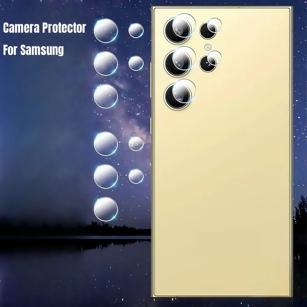 Camera Protector Glass For Samsung Galaxy S25 S24 S23 Ultra Rear HD Camera Lens Film Accessories For Samsung Galaxy S24 S24Ultra