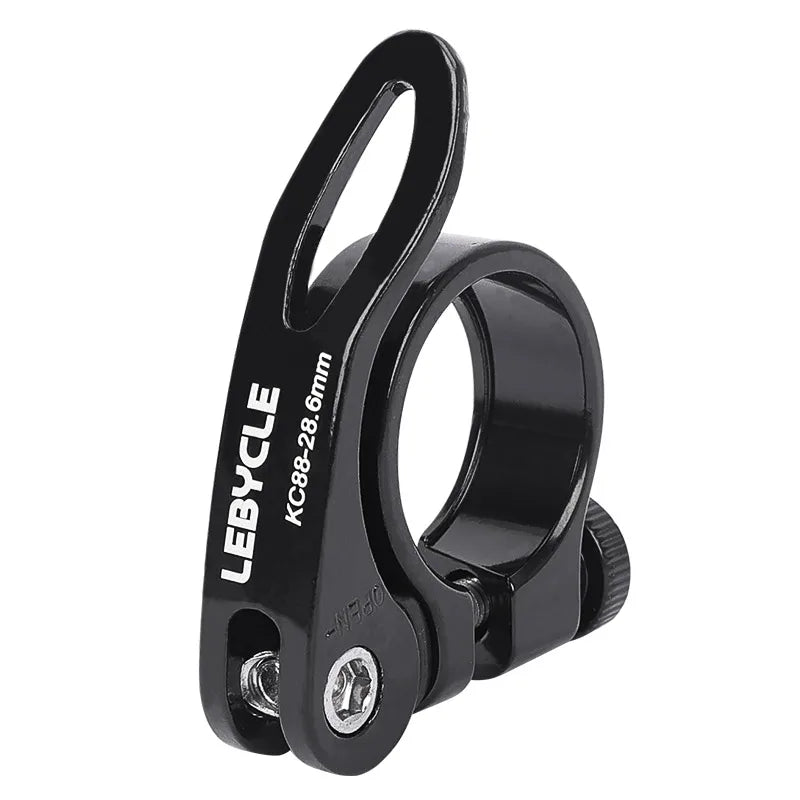 Lebycle Road Bike Aluminum Ultralight Quick Release Bicycle Seat Post Clamp BIKE SEAT PILLAR QUICK RELEASE