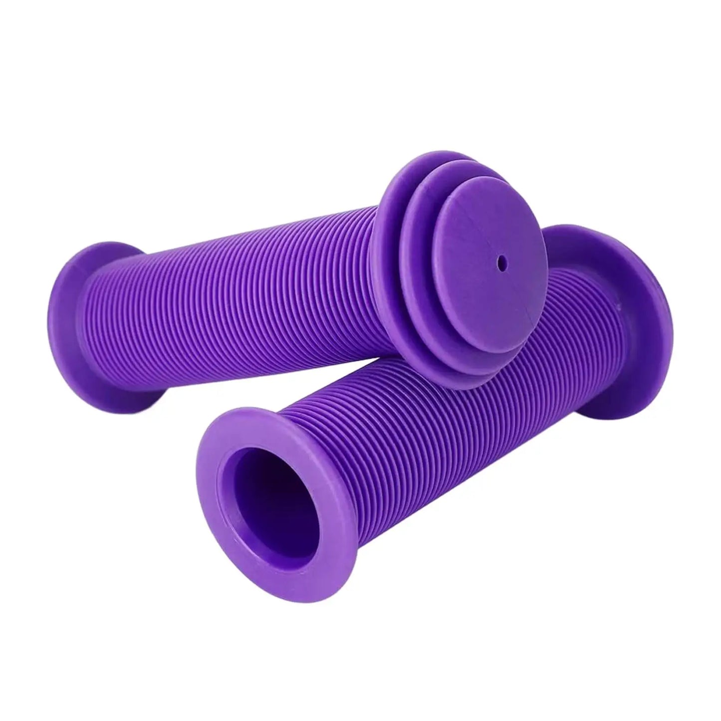 2x Premium MTB Bike Handle Grips Sleeve Rubber Bike Grips Dia 0.87" Bicycle Handlebar Grips for Scooter Tricycle Kids Bike BMX