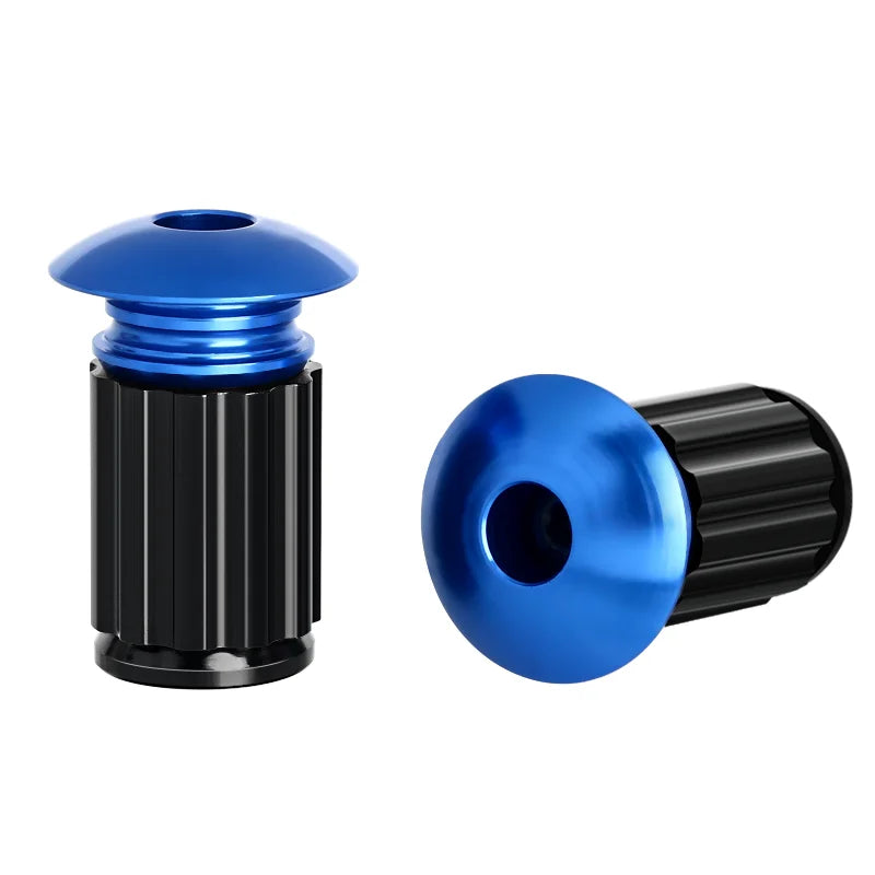 RIDERACE Bicycle Handlebar End Plugs Aluminum Alloy For MTB Mountain Bike Road Cycling Handle Bar Grips Cap Multi-color Cover