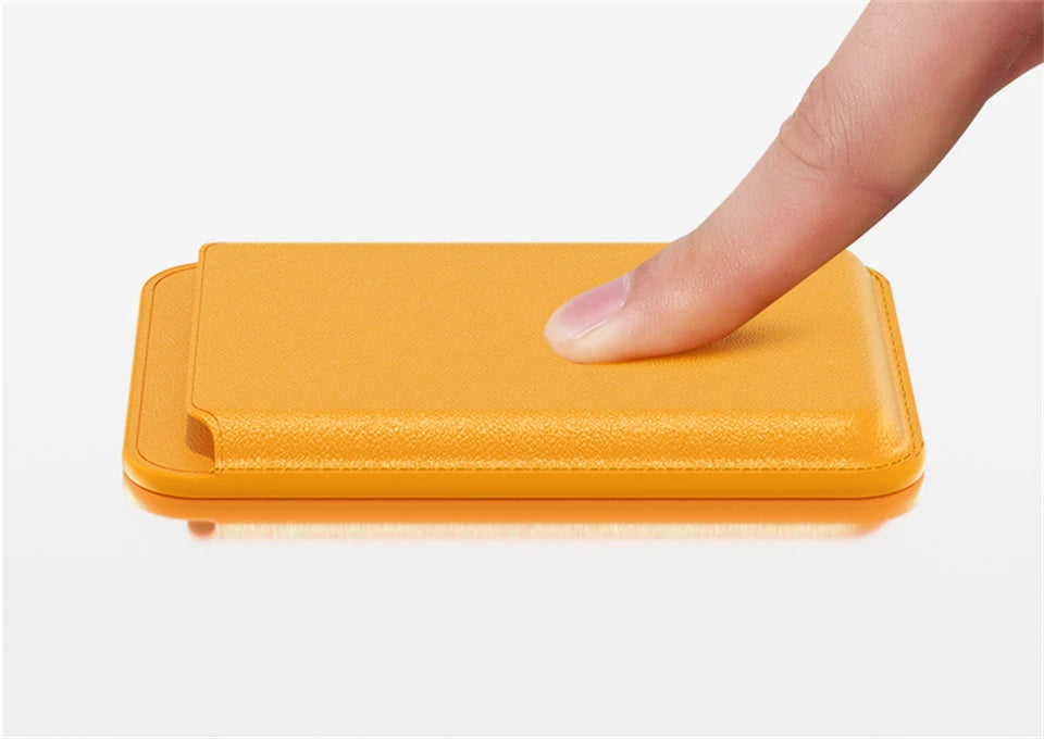 For Magsafe Magnetic Wallet Phone Case For iPhone 14 13 12 Pro Max Leather Card Holder Bag For iPhone 13 mini Cover Accessories