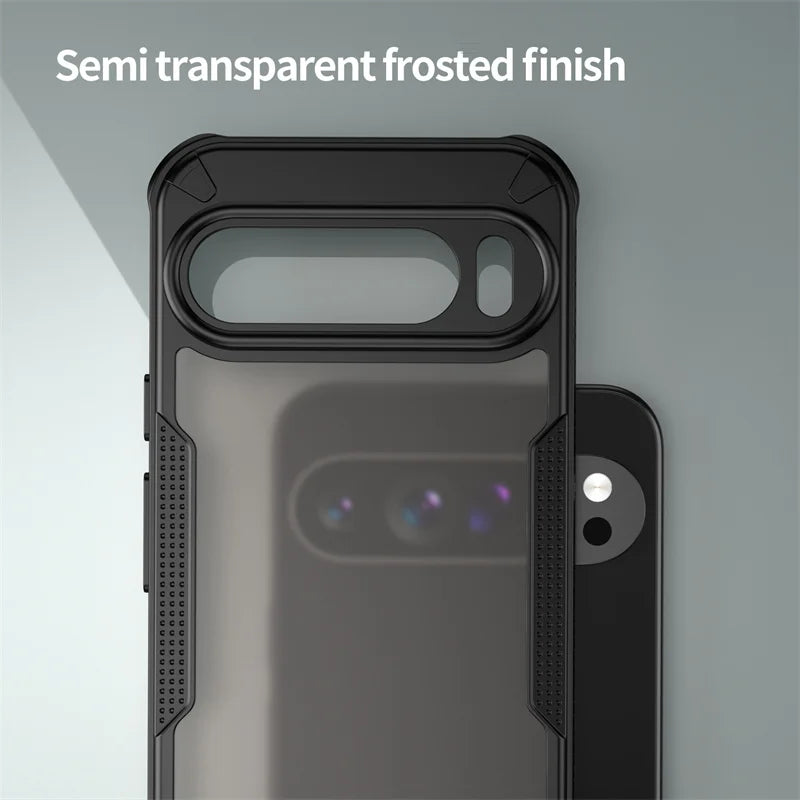 Hybrid Rugged Protective Cover For Google Pixel 9 Pro XL 8 Pro 8A Case Shockproof Coque Fundas Capa