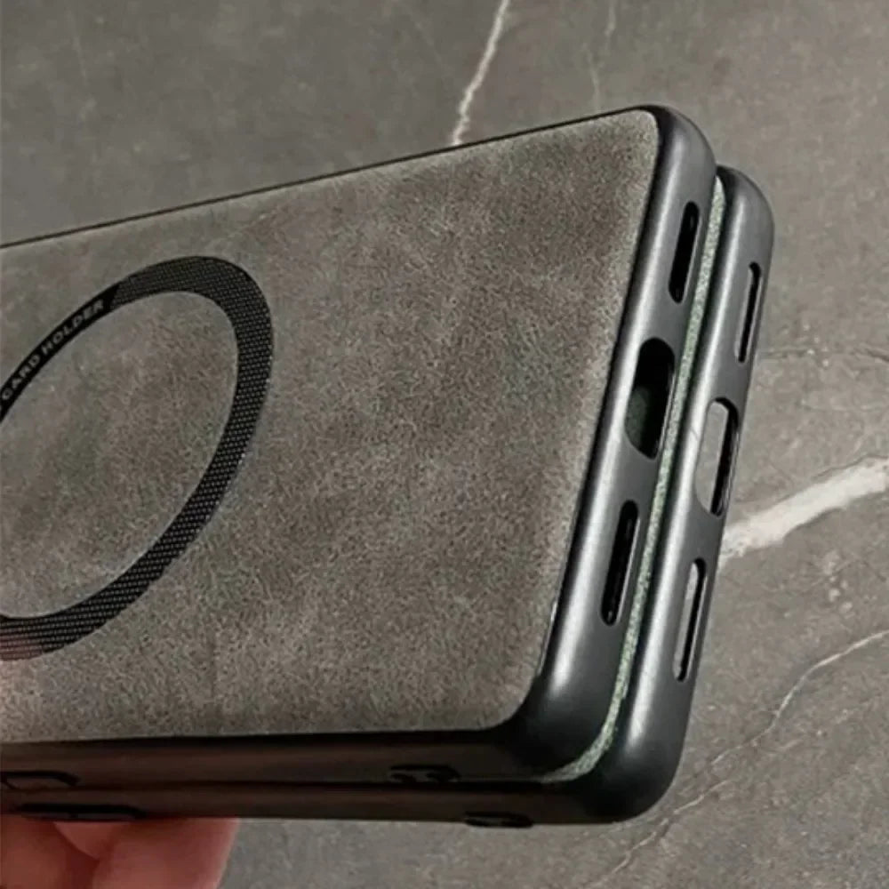 Luxury Magsafe Soft Leather Case For Google Pixel 6 7 8 9 Pro XL 7 8A Magnetic Wireless Charging Skin Feel Shockproof Back Cover