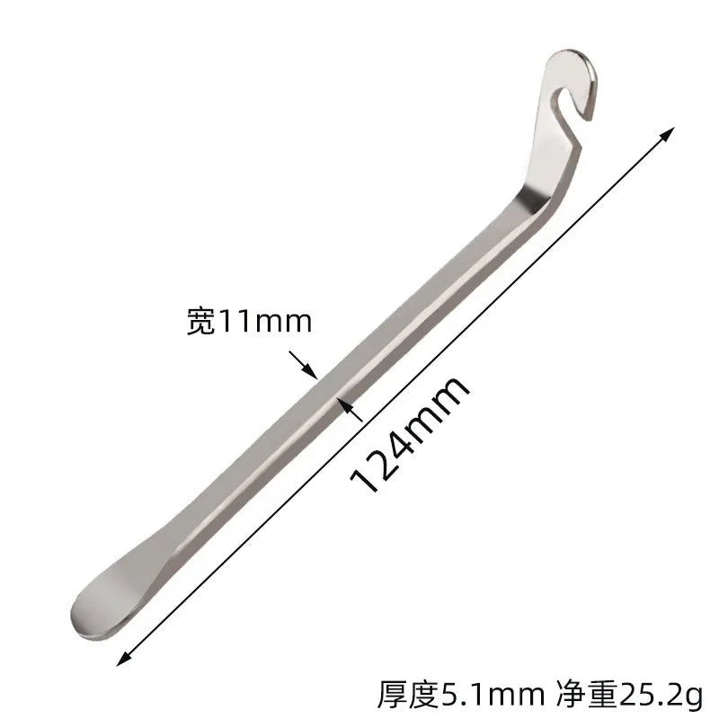 Bicycle Tyre Lever Tube Remover Tool Stainless Steel Bike Tire Opener Crow Bar MTB Road Cycling wheel Repair Tools Accessories