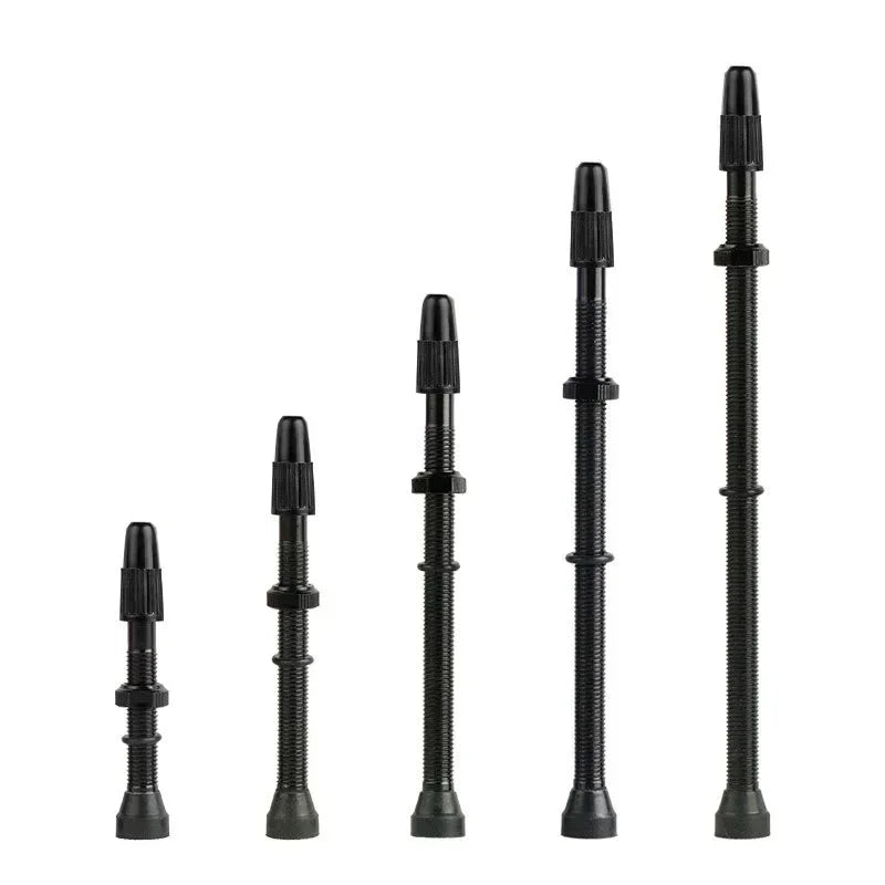 40/60/80mm Tubeless Valves Bike Aluminum Alloy Presta Nipples Removable Core Air Valve for Road MTB Bicycle