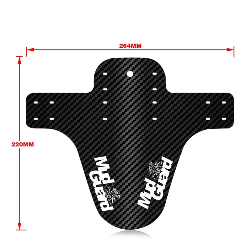 Bicycle Fenders Carbon Fiber Front Rear MTB Road Bike Tire Wings Mud Guard Bicycle Tire Wheel Fenders Bike Parts