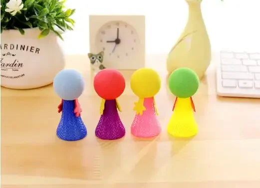 10Pcs kids Plastic Doll Funny Toy Children Toys Random Multicolor Kids Baby Creative Gift Jump Bounce Elf Party Birthday Fly Man