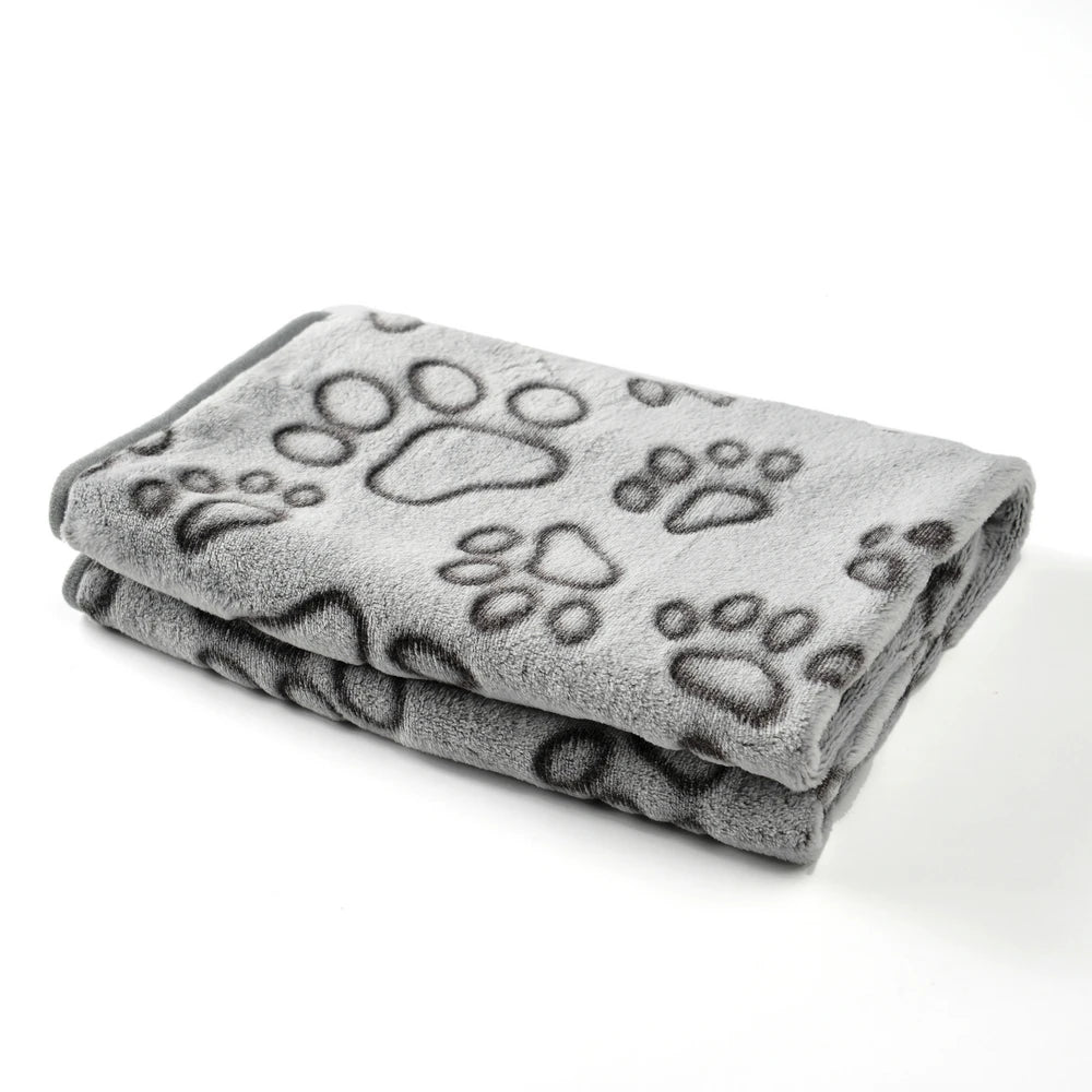 Soft Cozy Dog Bed Mat For Small Large Dogs Bone Star Avocado Print Warm Mattress Pet Cat Sleeping Blanket Puppy Travel Supplies