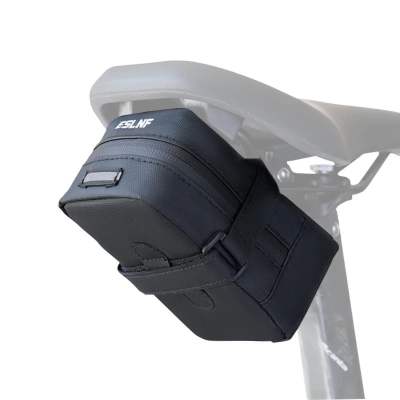 ESLNF Bicycle Bag Tail Rear Cycling Rear Seat DuPont paper Waterproof Saddle Bag MTB Road Bicycle Storage Bag Bike Accessories