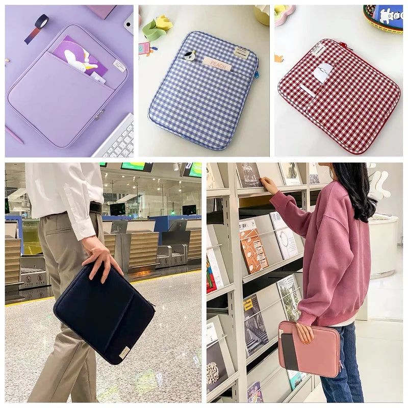 Tablet Bag 9-11inch For iPad Air4 5 Pro 11 10.9 iPad Case 10.5 inch For XiaoMi 5 Samsung Huawei Lenovo Shockproof Pouch Bags