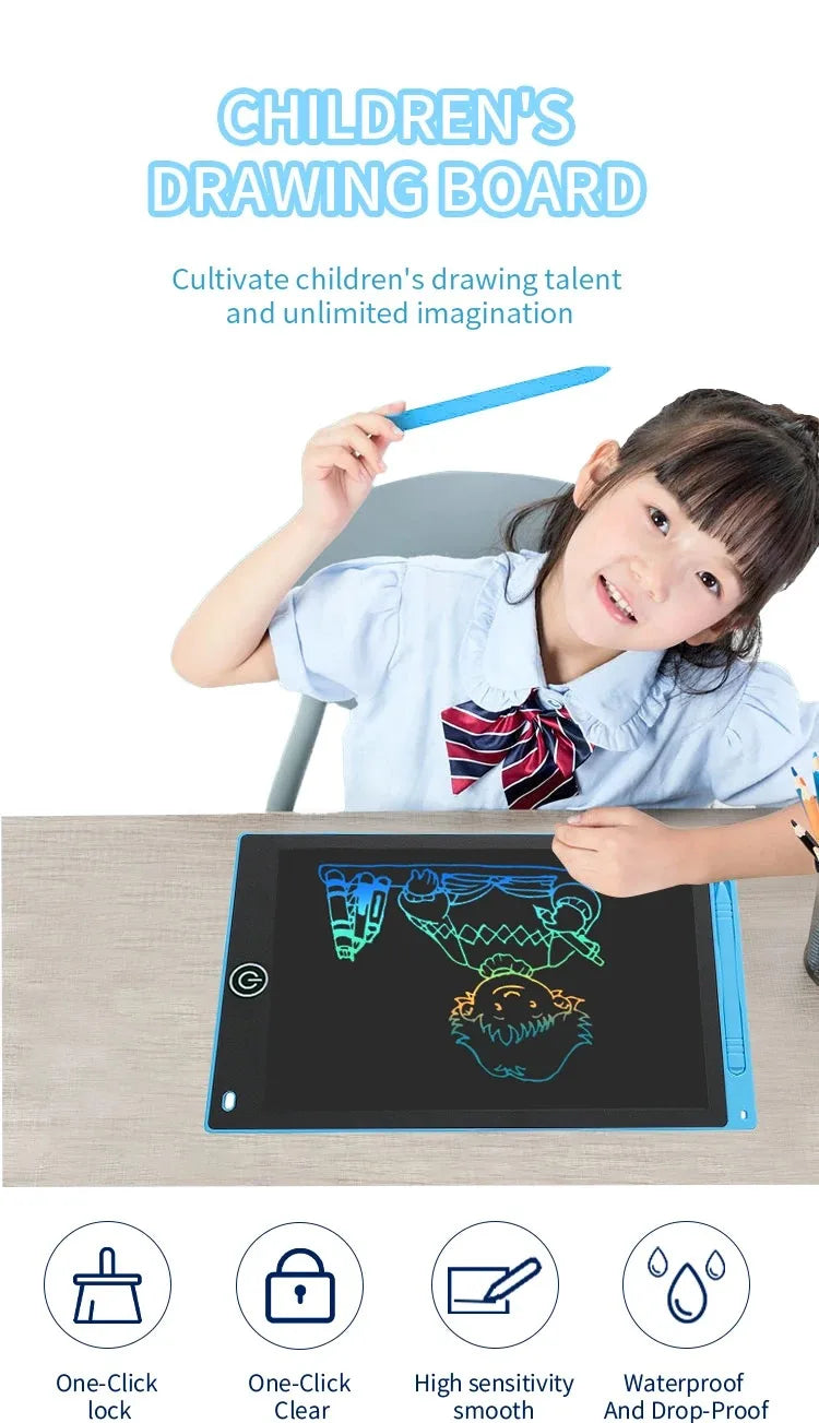 LCD Writing Tablet Board,Drawing Tablet Children Toys, Educational Toys for 3 4 5 6 7 Year Old Girls Boys Baby Kids Toys