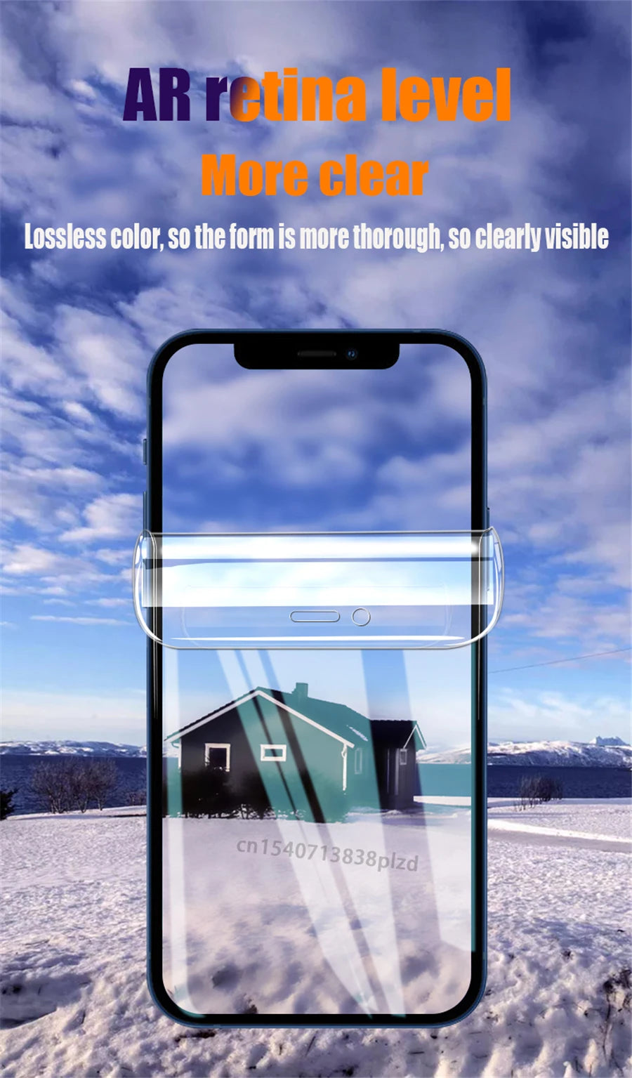 8Pcs Full Cover For iPhone 16 15 14 Pro Max Screen Protector iPhone 13 12 Mini 11 iphone16 Plus 6 8 X R S XS XR SE i16 Tpu Film