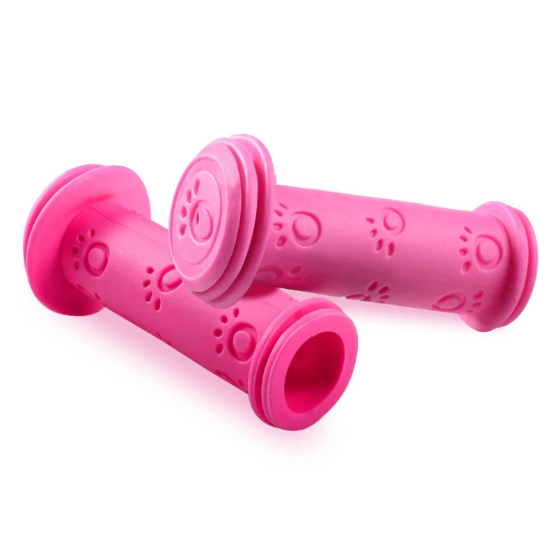 1 Pair Rubber Bike Bicycle Handle Bar Grips Anti-slip Waterproof Tricycle Scooter Handlebar For Kids Child Cycling Handle Bars