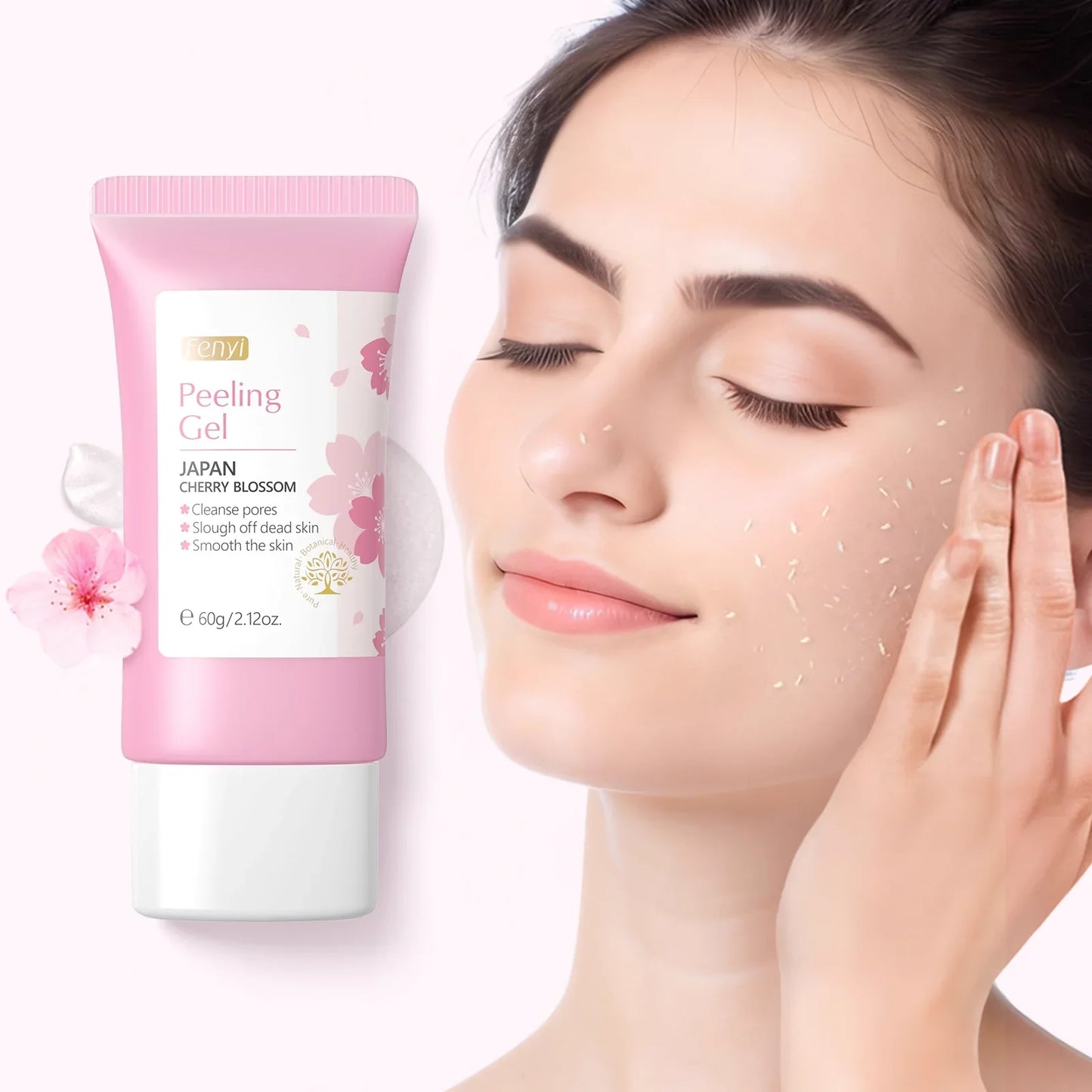 LAIKOU Face Deep Cleaning Exfoliating Gel Skin Care Whitening Moisturizer Repair Facial Scrub Skin Care 60g
