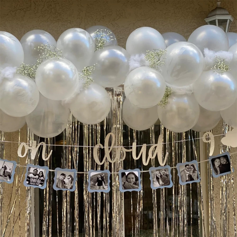 Milk White Pearl Balloon 5/10/12inch Latex Ballon Set Garland Wedding Birthday Decoration Party Supplies Baby Shower Globos Gift