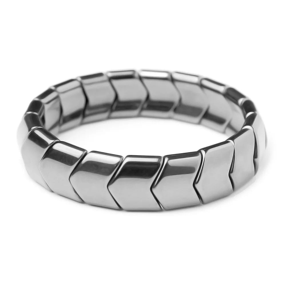Natural Stone Double Layer Tiger Eye Lymphatic Detoxification Bracelet for Men and Women Magnetic Therapy Weight Loss Bracelet