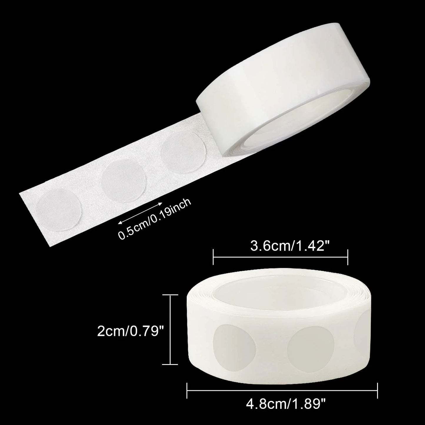 Double Sided Clear Sticky Point Tape Balloon Glue Dot Adhesive Birthday Wedding Party Balloons Glue Sticker Photoes Stand Arch