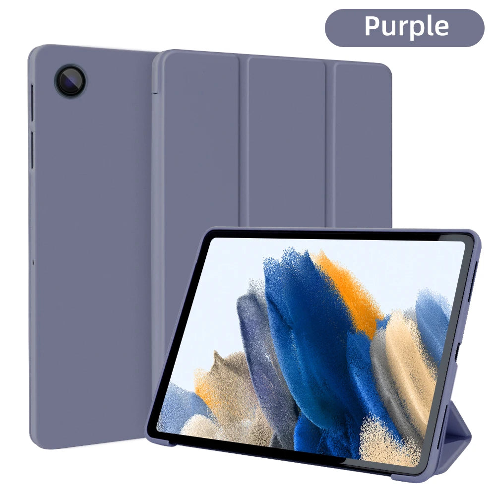 Case for Samsung Galaxy Tab A9+ A8 10.5 X205 X200 S6 Lite P610 P615 A7 T500 A7 lite T220 S7 S8 S9 PU Tablet Cover Smart Leather