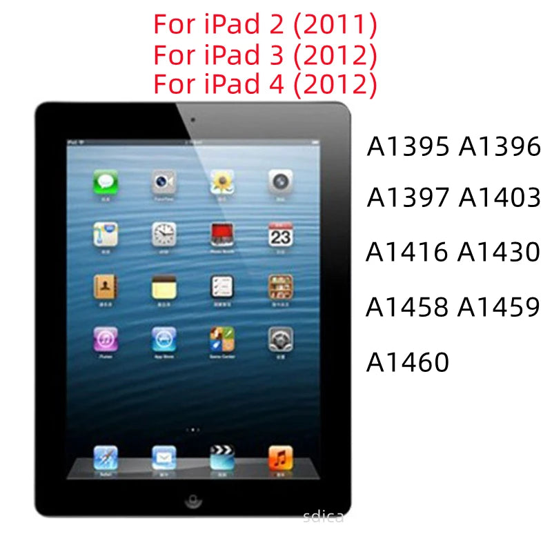 For iPad 10.2 9th 8th 7th Pro 9.7 10.5 10.9 11 Air Mini 6 5 4 3 2 1 7.9 2021 2020 2019 2018 2017 Tempered Glass Screen Protector