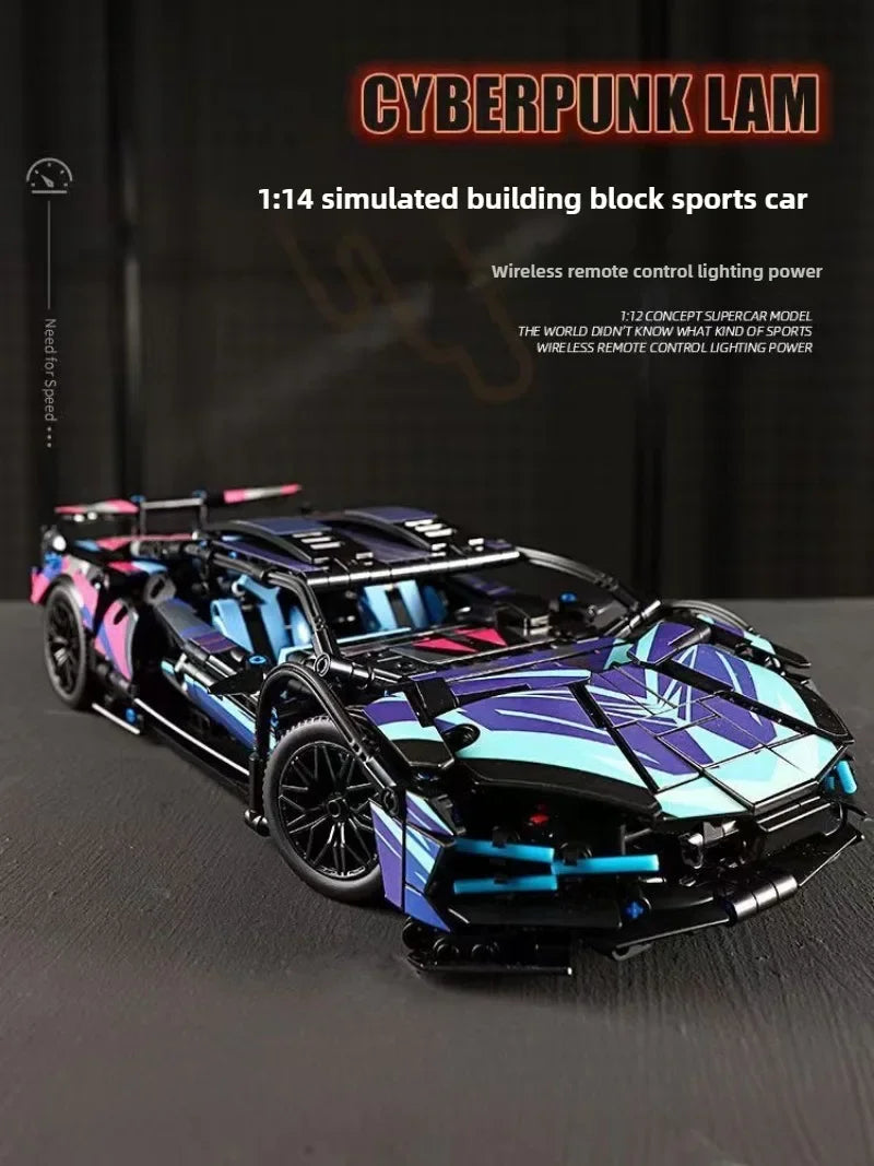 Adult collection mechanical group building block 1:14 heavy truck assembly model difficult DIY toy