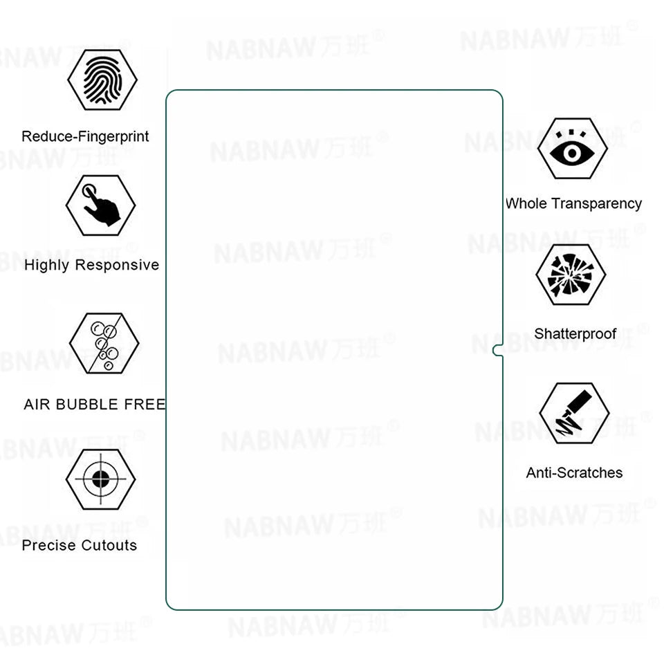 2 Pieces HD Scratch Proof Screen Protector Tempered Glass For Samsung Galaxy Tab A9+ A9 Plus SM-X210 X215 X216 5G 11-inch Film
