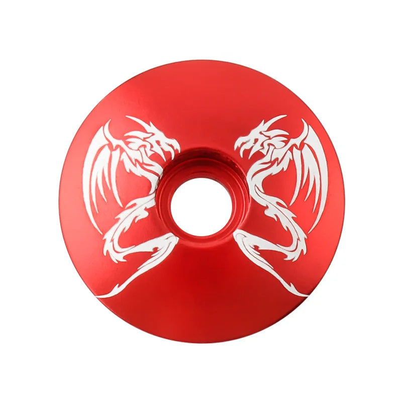 MUQZI Mountain Bike Headset Cover Aluminum Alloy Ultra-ligh Bowl Cover Road Bike Fixed Gear Folding Parts Headset top Cap