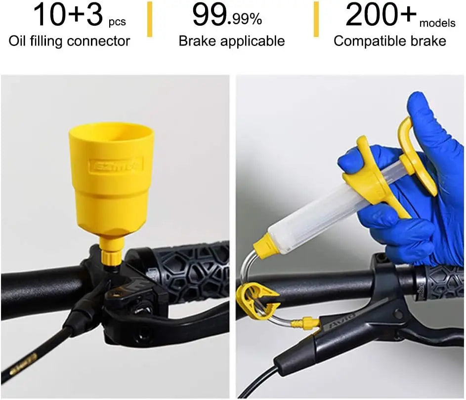 Bicycle Hydraulic Disc Brake Oil Bleed Kit Tools for SHIMANO, SRAM, Avid, MAGURA Series MTB Road Bike Brake Repair Tool Ezmtb