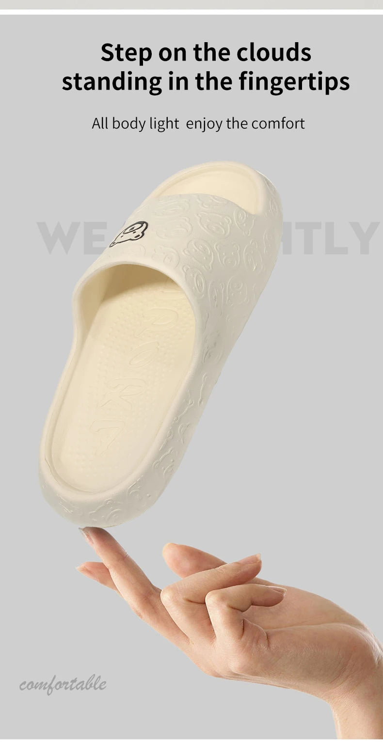 Non-slip Slippers Female Outer Wear Bathroom Bathroom Indoor Home Sandals Female Summer Eva