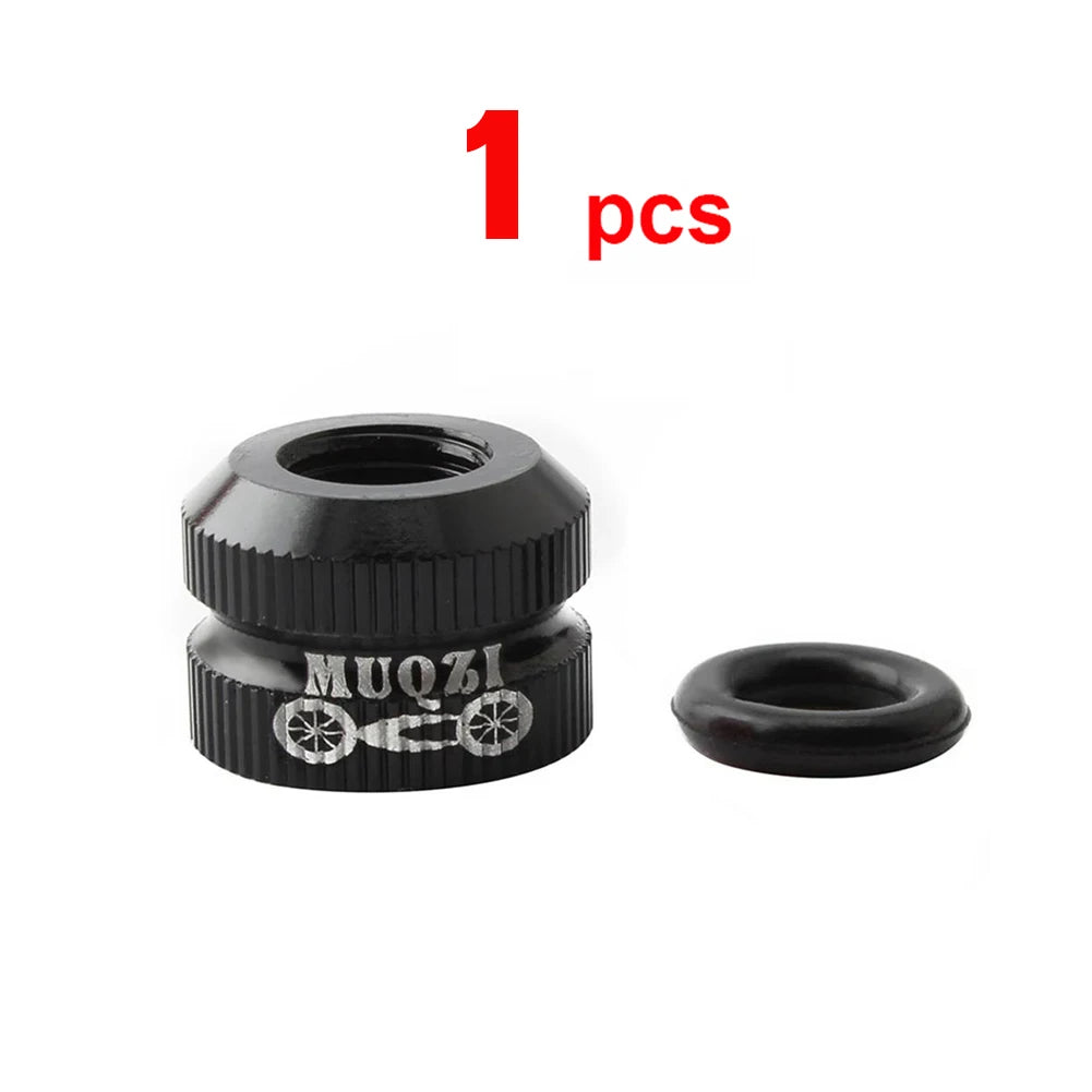 1~8pcs Tire Valve Nut Bike Vacuum Tire Presta Valve Screw Bicycle Valve Cover Tools Cycling Tire Repair MTB Bike Accessories