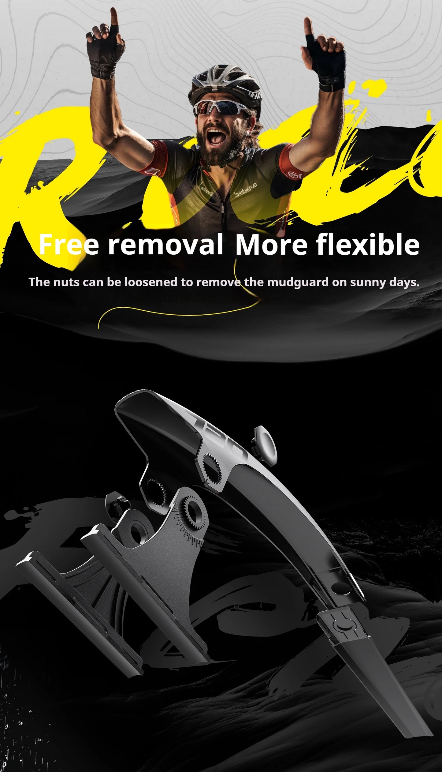 ENLEE Bicycle Fenders Front/Rear Tire Wheel Fenders Mudguard MTB Mountain Bike Road Cycling Fix Gear Accessories
