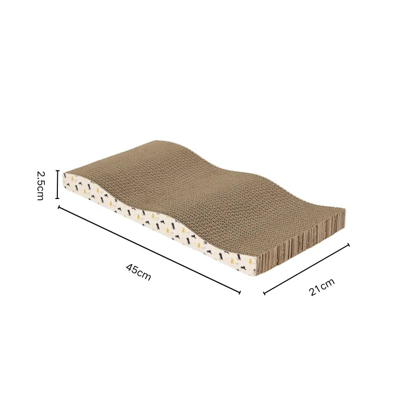 Cat scratching board, cardboard double-sided cat scratching board large wide corrugated modern sofa bed cat supplies, cat toys