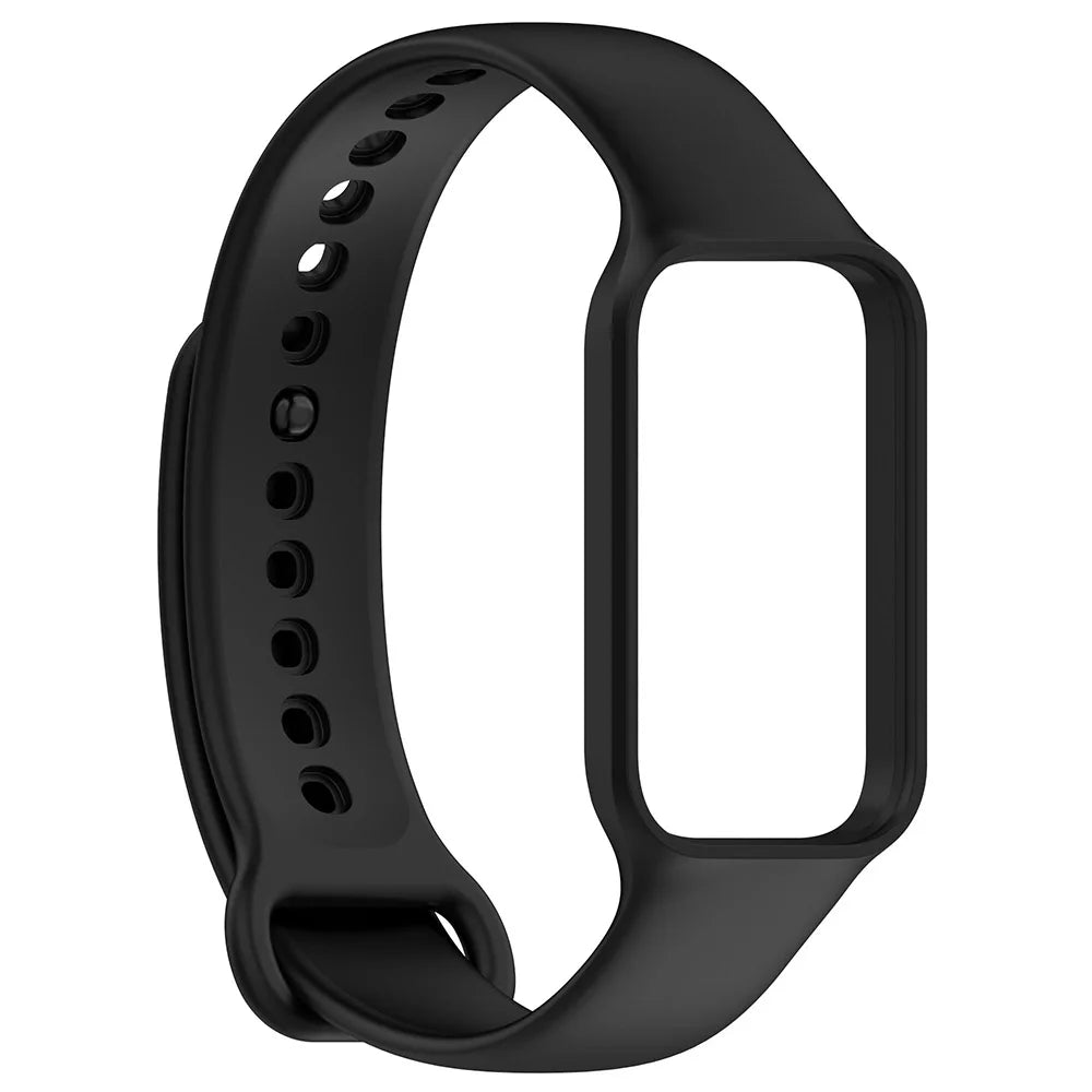 Silicone Wristband Strap For Xiaomi Smart Band 8 Active Bracelet Watchband for Redmi Band 2