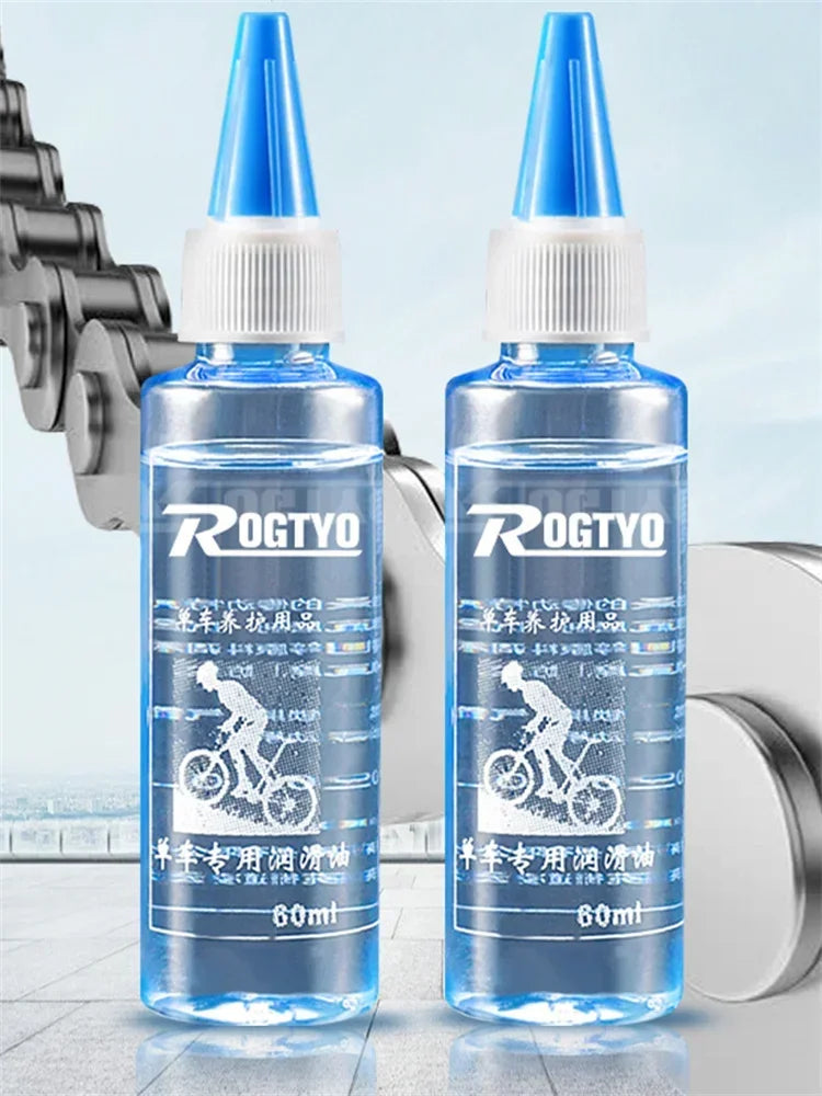 60ML Bicycle Chain Lubricant Dry Lube Chain Oil Long-Lasting Bike Chain Oil Waxy Maintenance Oil Squirt MTB Road Bike Accessorie