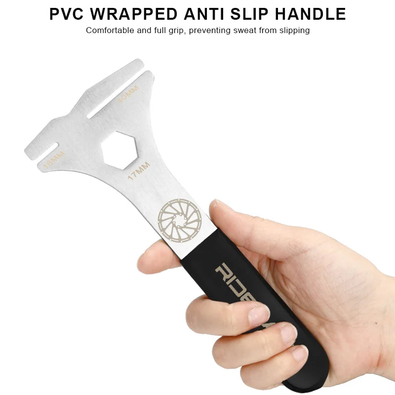 Bike Disc Brake Correction Wrench Stainless Steel Bicycle Brake Rotor Alignment Truing Tool MTB Repairing Correction Wrench