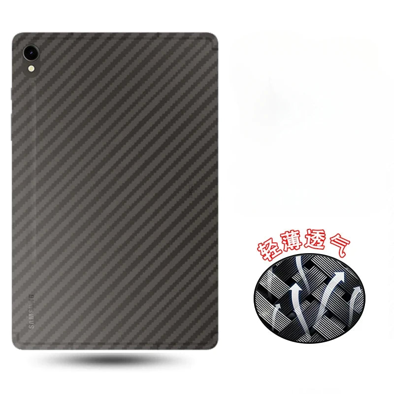 Back Film For Samsung Galaxy Tab S10+ S10 Ultra Back Screen Protector for Tab S10Plus S10Ultra Carbon Fiber Film Cover Not Glass