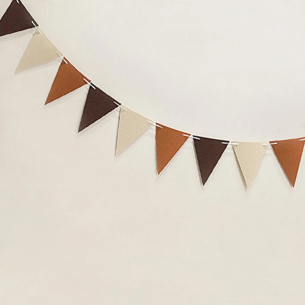 Bear Happy Birthday Banner Cute Bear Paper Birthday Bunting Banner Hanging Garland for Kids Baby shower 1st First Birthday Decor