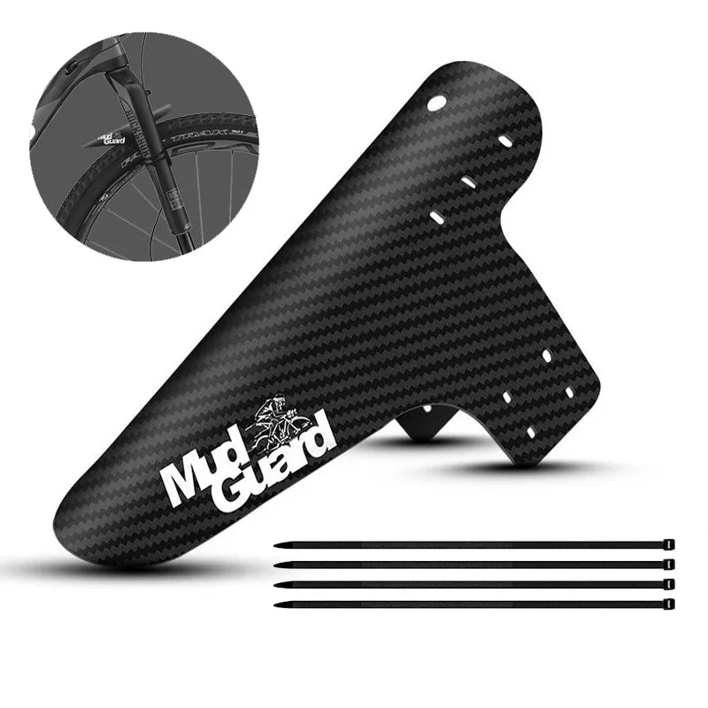 Bicycle Fenders Carbon Fiber Front Rear MTB Road Bike Tire Wings Mud Guard Bicycle Tire Wheel Fenders Bike Parts