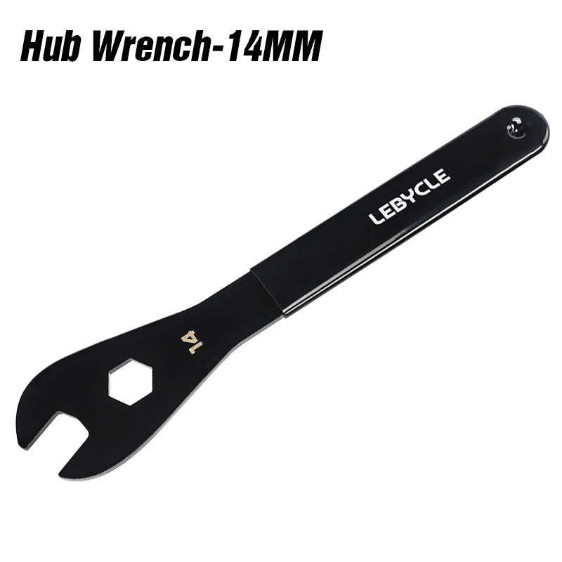LEBYCLE MTB Bicycle Hub Cone Wrench 13 14 15 16 17 18 19 20mm Open Hub Wrench Road Bike Wheel Pedal Repair Tool