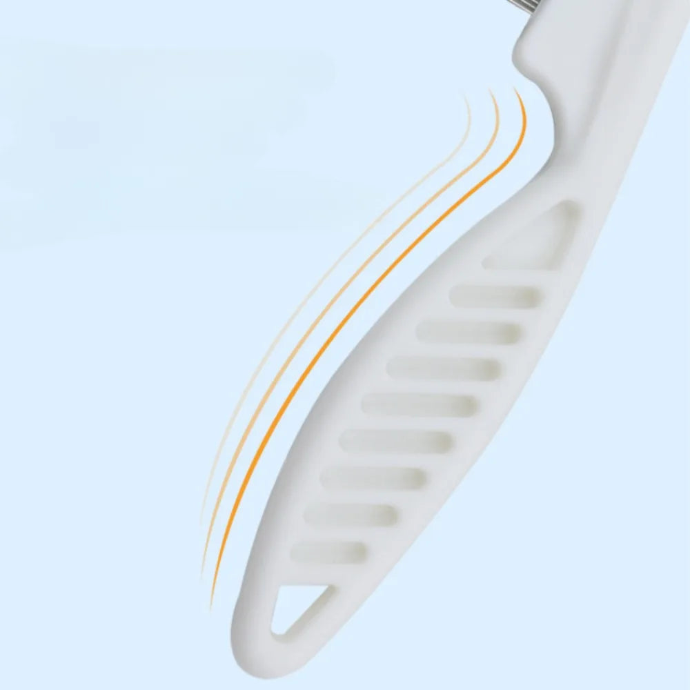 Pet Hair Shedding Comb Stainless Steel Flea Comb for Cat Dog Pet Comfort Flea Hair Grooming Comb Pet Cleaning Supplies 