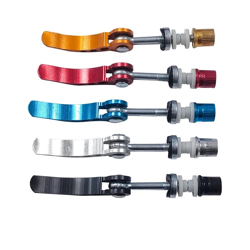 Mountain Bicycle Seat Tube Clamp Screw Quick Release Lever Bike Seat Tube Clip Universal High Quality