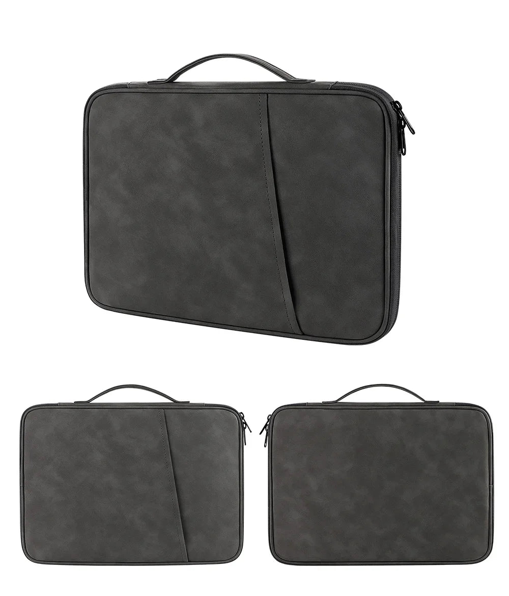 Tablet Sleeve Bag for Samsung Galaxy Tab S10 Plus S9 FE 12.4 Universal Laptop Pouch Handbag for Tab S10 Plus Case Accessories