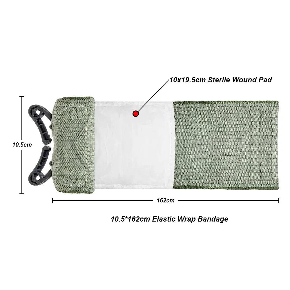 6inch Medical Trauma Kit Bandage Emergency Security Protection For Outdoor Camping Hiking Wound First Aid