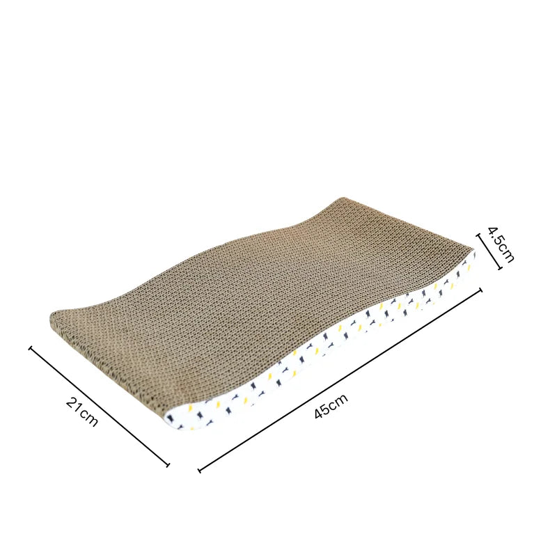 Cat scratching board, cardboard double-sided cat scratching board large wide corrugated modern sofa bed cat supplies, cat toys