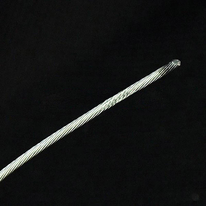 5pcs 1.7/2M MTB Bicycle Brake Line Bike Stainless Steel Gear Shift Cable Road Bike Speed Line Fixed Gear Inner Cable Line Wire