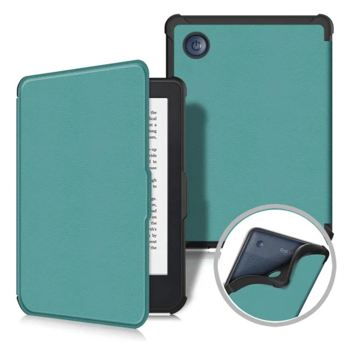 For Kobo Clara BW / Clara Colour 2024 Case 6 inch Auto Wake Sleep PU Leather Cover Soft Magnetic Ereader Hoesje N365 N367 Funda